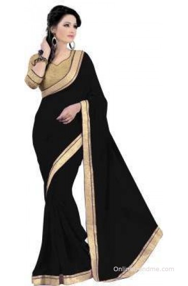 Prachi Silk Mills Self Design Bollywood Chiffon Sari Prachi Silk Mills Self Design Bollywood Chiffon Sari